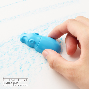 Scopri il divertimento dei pastelli a cera a forma di ippopotamo